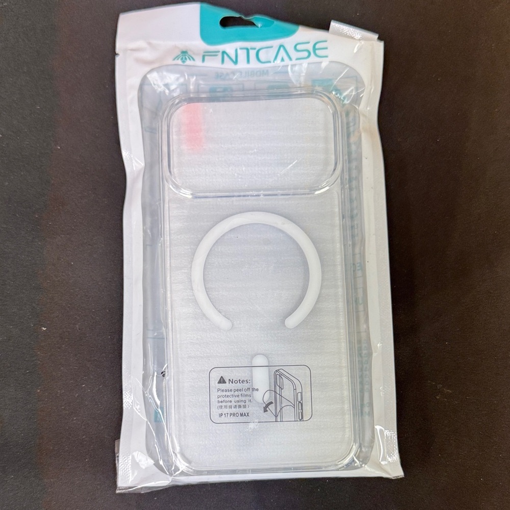 FNTCASE Clear Protective Phone Case for Apple iPhone 17 pro max Shock resistant